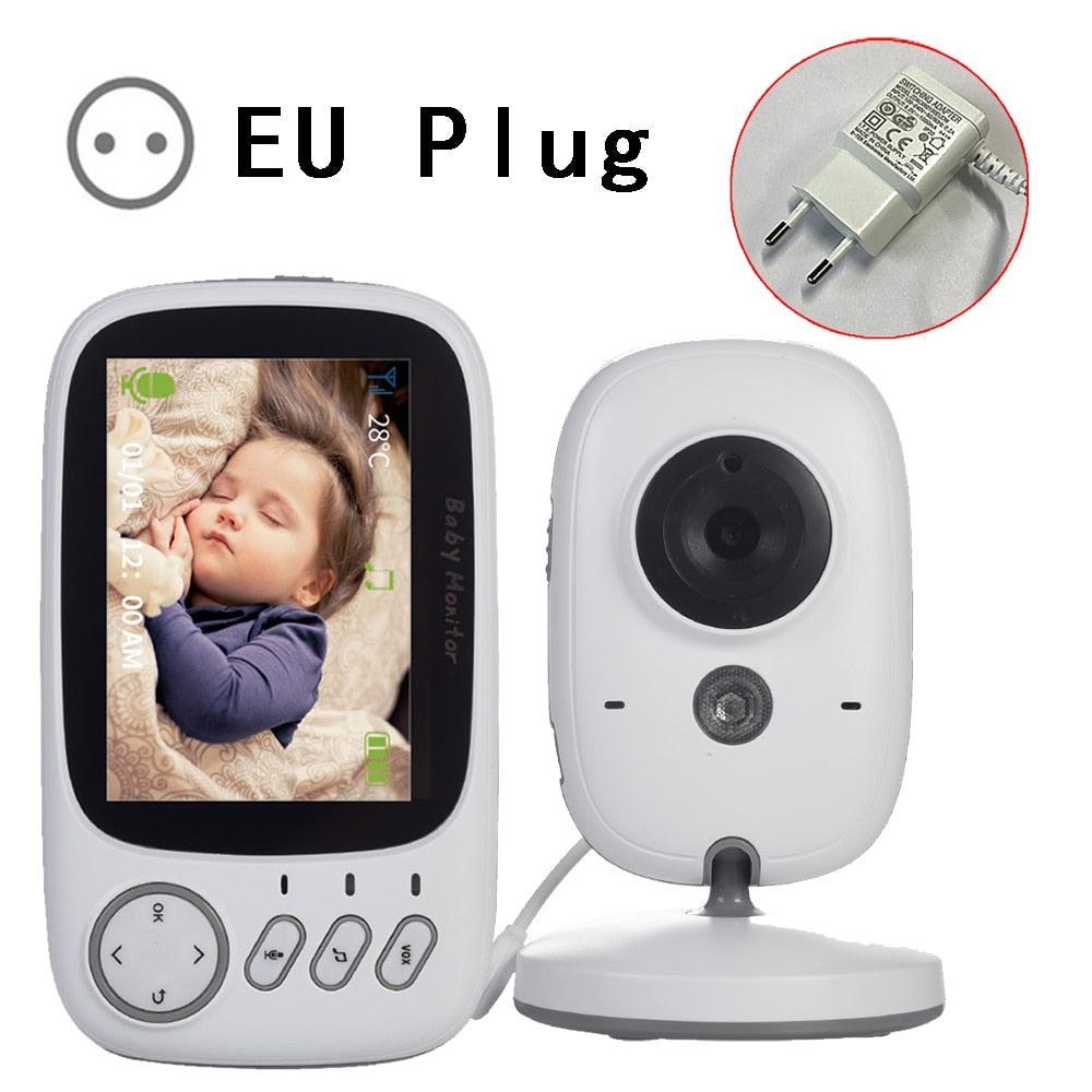 VB603 Baby Monitor With Camera 3.2 inch LCD Electronic Babysitter 2 Way Audio Talk Night Vision Video Nanny Radio Baby Camera