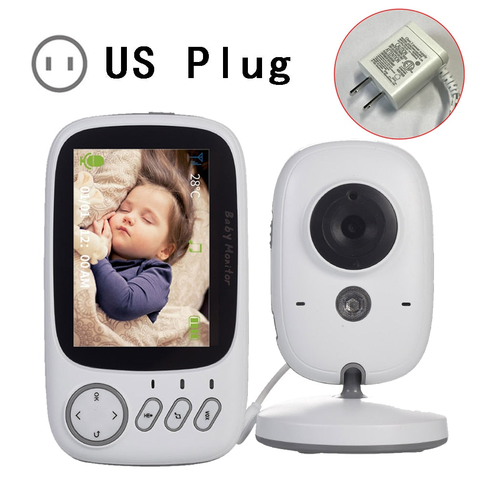 VB603 Baby Monitor With Camera 3.2 inch LCD Electronic Babysitter 2 Way Audio Talk Night Vision Video Nanny Radio Baby Camera