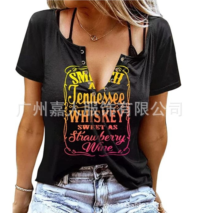 Tank Women&#39;s Vest Funny Letter Print V-neck Sleeveless T-shirt Camiseta Sin Mangas Sexy Para Mujer майка без рукавов Korean Tank