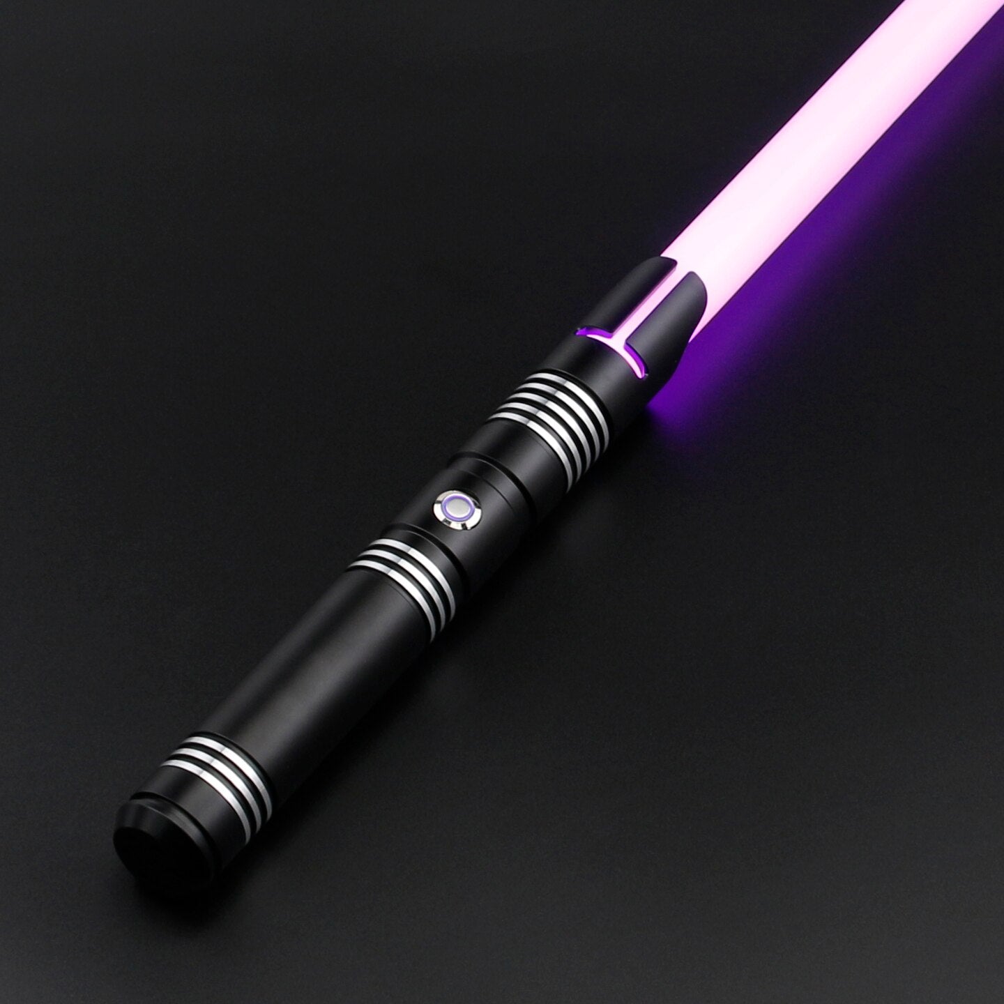 TXQSABER Heavy Dueling RGB / Neo Pixel Smooth Lightsaber colors Changing Metal Hilt Lock up Blaster Laser Jedi Sword Kids Toys