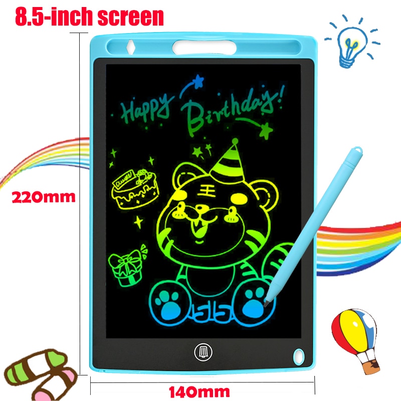 8.5/10/12inch Writing Tablet Drawing Board Children's Graffiti Sketchpad Toys Drawing Pad Lcd Kids Baby Toys Educational Toys