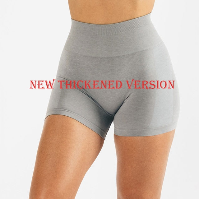 2022 Women High Waist Sport Shorts Seamless Workout Shorts Scrunch Butt Fitness Shorts Women's Sports Short Pants Gym Clothing