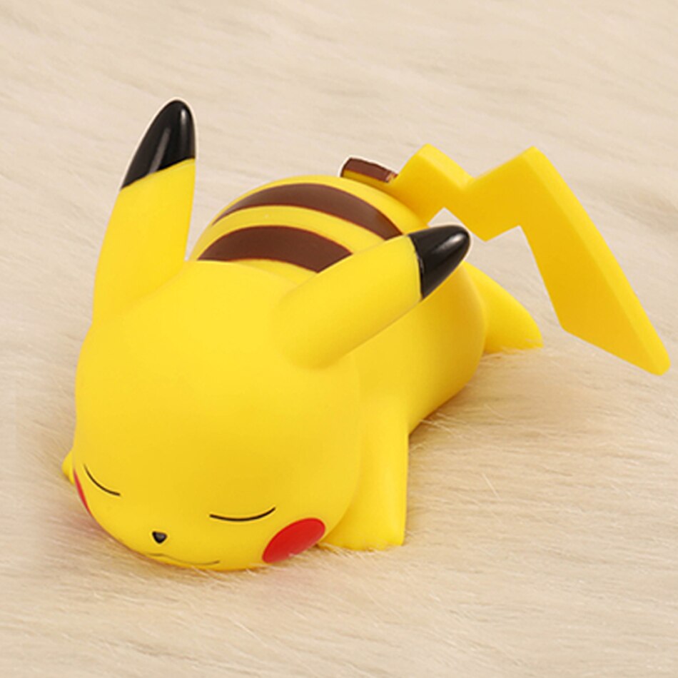 Pokemon Pikachu Figure Night Light Anime Cute Bedside Lamp for Kids Bedrooms Ornaments Children's Luminous Toys Christmas Gift