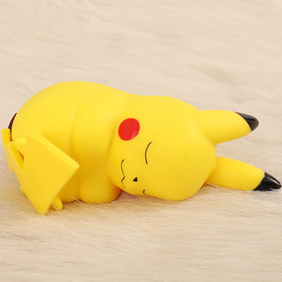 Pokemon Pikachu Figure Night Light Anime Cute Bedside Lamp for Kids Bedrooms Ornaments Children's Luminous Toys Christmas Gift