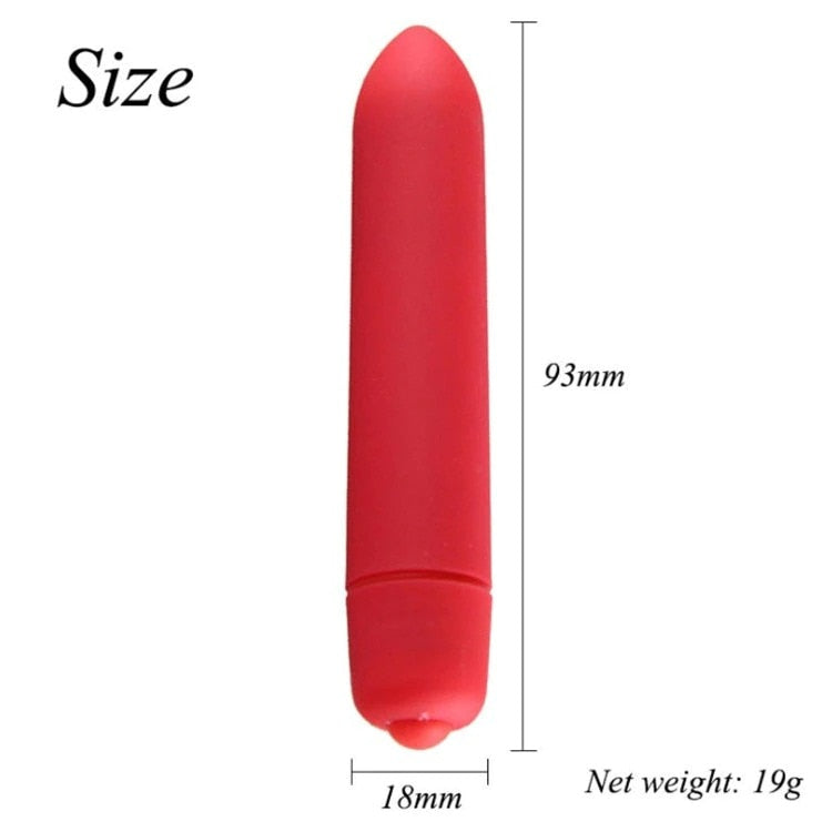 10 Speed Mini Bullet Vibrator G Spot Vibration Vagina Clitoris stimulator Dildo vibrator Adult sex Toys for women Masturbation