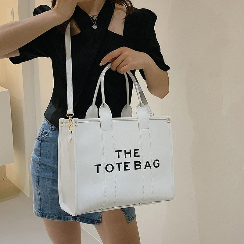 Luxury Designer Bag Tote Women Handbags Letter Shoulder Bags Brands Soft PU Shopper Purses Crossbody Bags for Women Clutch