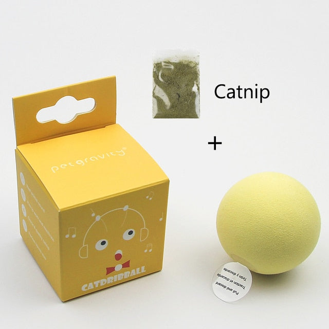 Electric Cat Ball Toys Automatic Rolling Smart Cat Toys for Cats Training Self-moving Kitten Toys for Indoor Interactive Playing