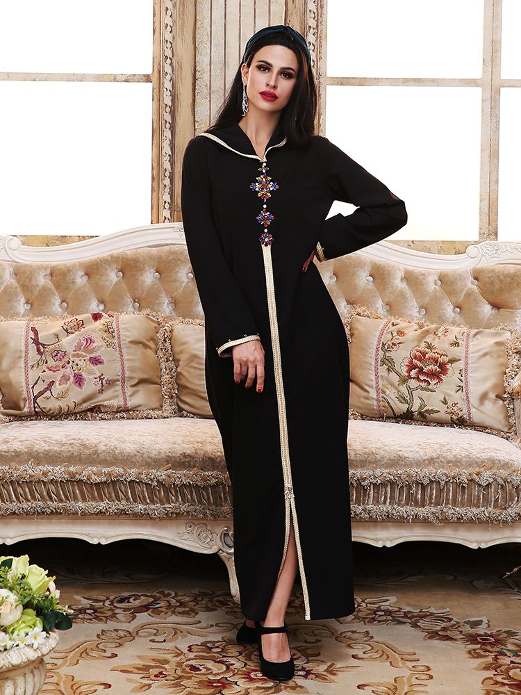 Ramadan Eid Abaya Dubai Turkey Muslim Hijab Long Dress Islamic Clothing African Dresses For Women Robe Musulmane Djellaba Femme