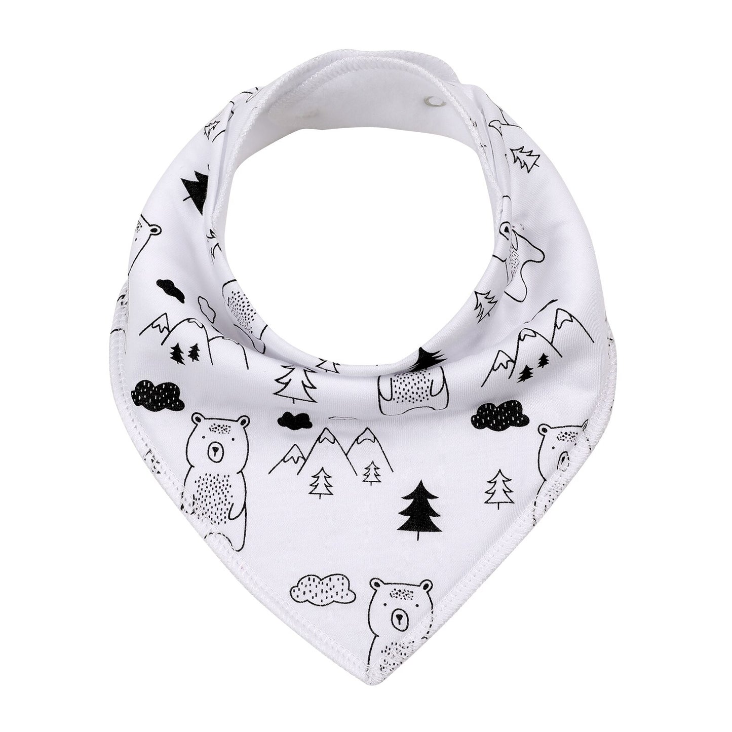 1Pc Baby Bandana Bibs Organic Cotton Baby Feeding Bibs for Drooling and Teething Soft and Absorbent Bibs Baby Shower Gift.  Great Grouchy Gift, Contact Us for Customization Options!