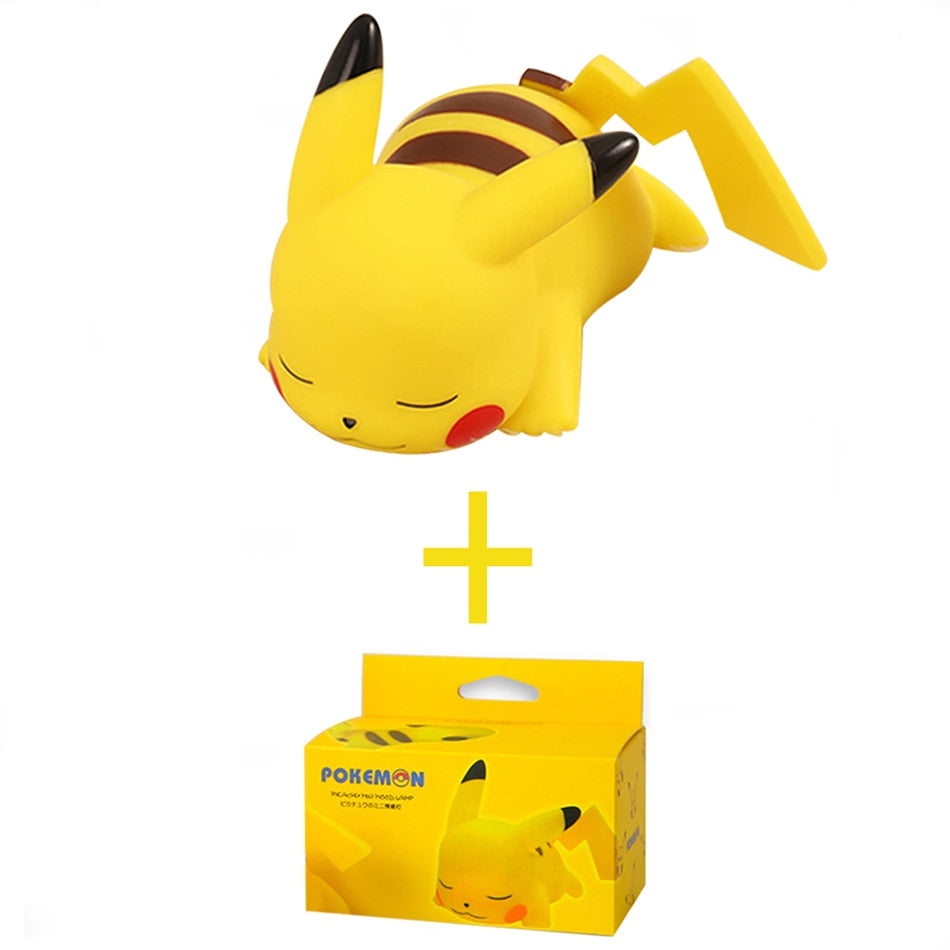 Pokemon Pikachu Figure Night Light Anime Cute Bedside Lamp for Kids Bedrooms Ornaments Children's Luminous Toys Christmas Gift