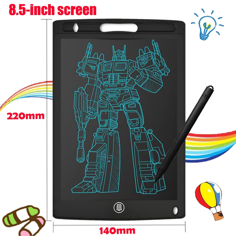 8.5/10/12inch Writing Tablet Drawing Board Children's Graffiti Sketchpad Toys Drawing Pad Lcd Kids Baby Toys Educational Toys