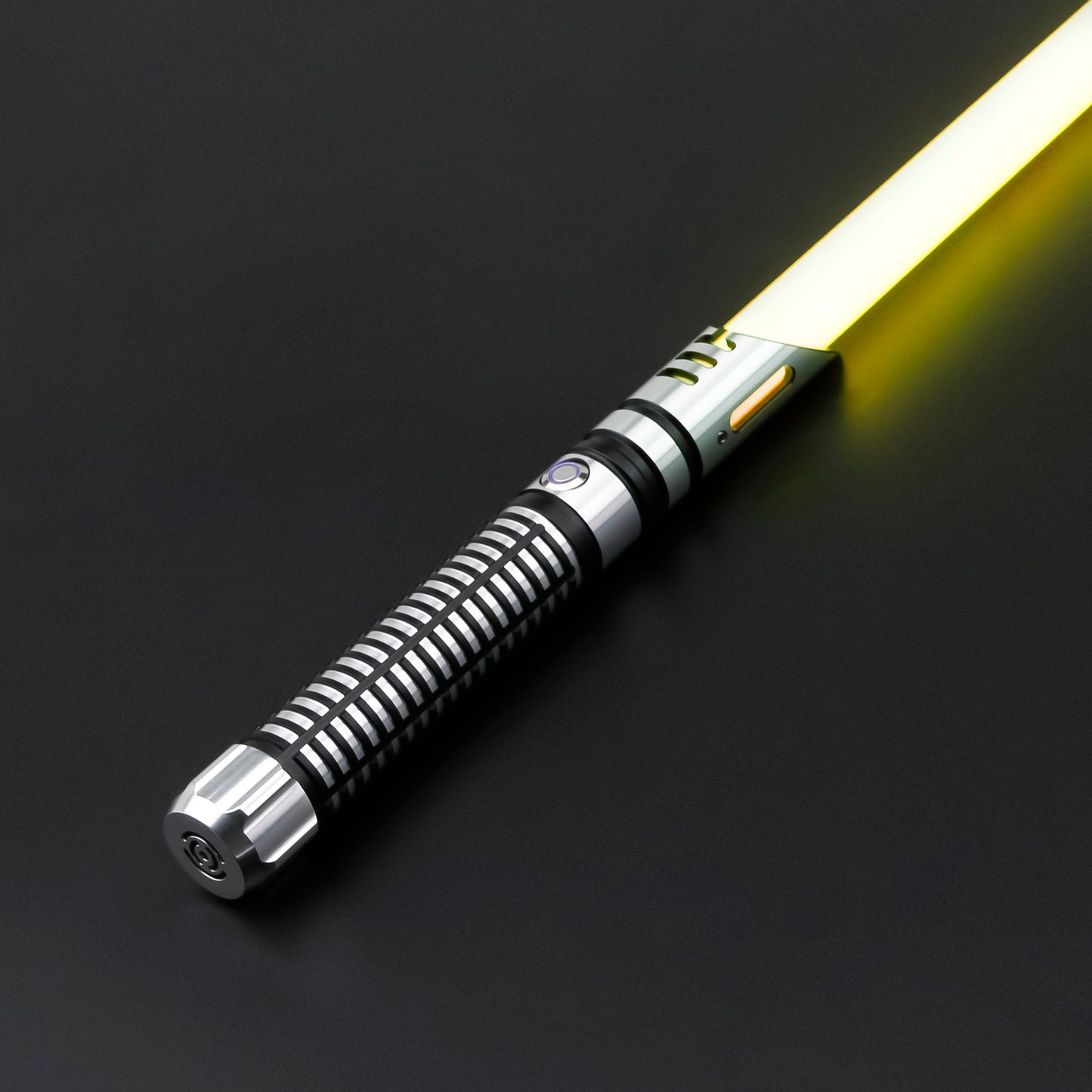 TXQSABER Heavy Dueling RGB / Neo Pixel Smooth Lightsaber colors Changing Metal Hilt Lock up Blaster Laser Jedi Sword Kids Toys