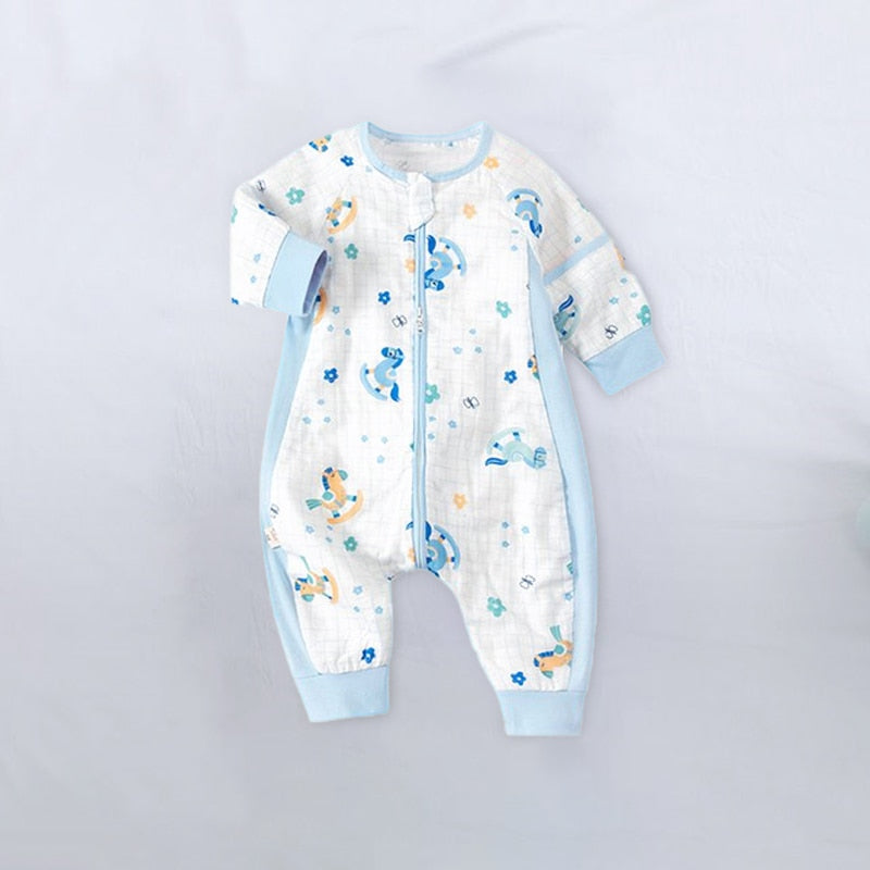 Baby Sleeping Bag Thickened Multi-layer Filled Cotton Blanket Newborn Warm Soft Pajamas Winter Baby Blanket For Baby 0-4 years