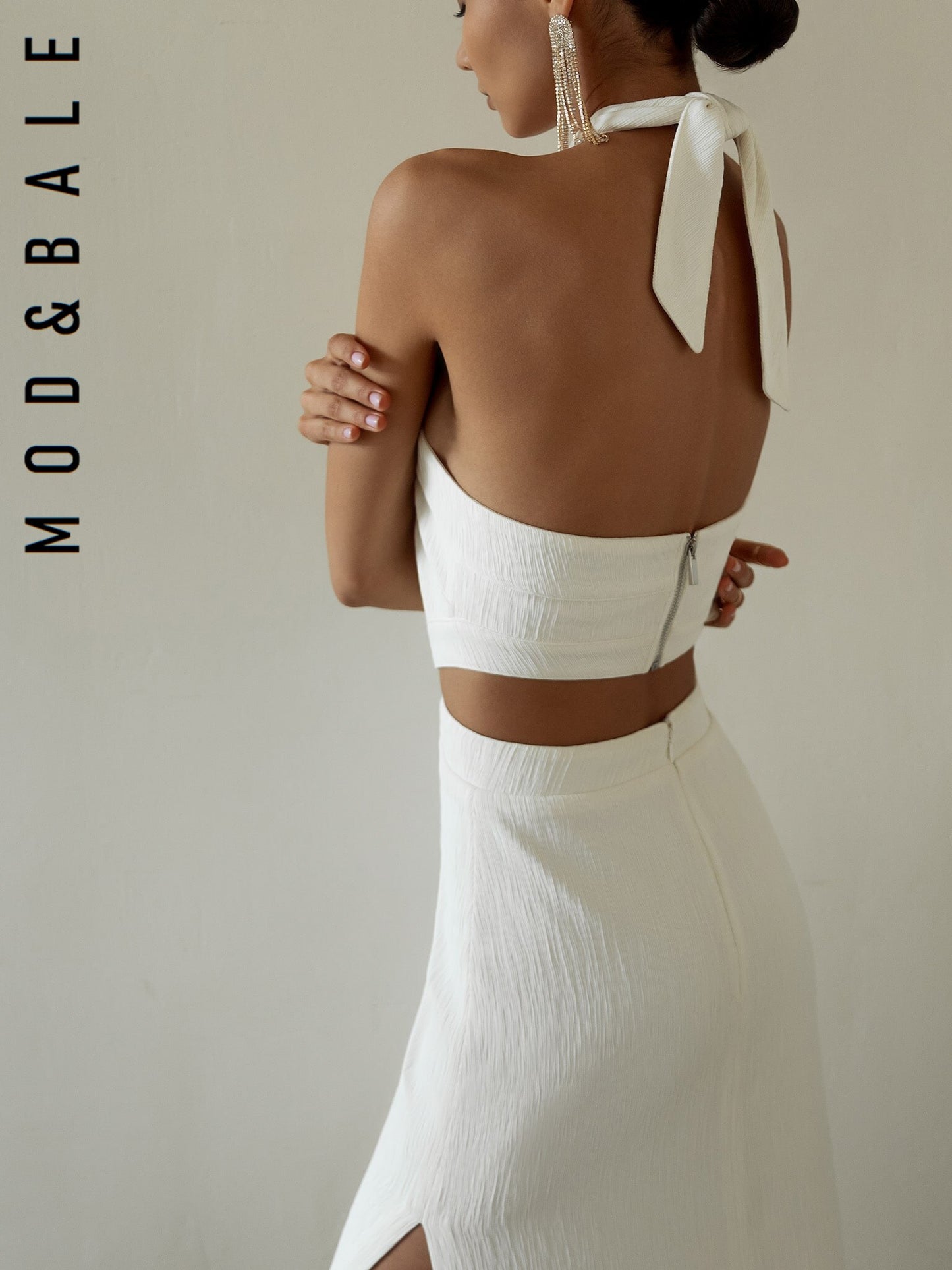 2023 Summer Woman Halter Party Dress Sleeveless Backless Wedding Hollow Long Skirt  Tight Evening Club Elegant Dresse White Sexy