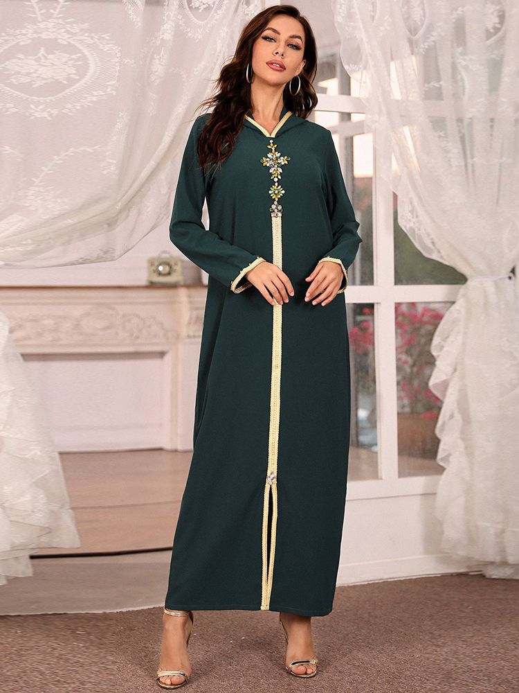 Ramadan Eid Abaya Dubai Turkey Muslim Hijab Long Dress Islamic Clothing African Dresses For Women Robe Musulmane Djellaba Femme