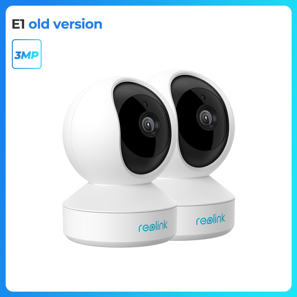 Reolink Indoor IP camera wifi 3MP Super HD Pan & Tilt 2-Way Audio 24/7 Recording Motion Detection Smart Home Cam for Baby Nanny E1