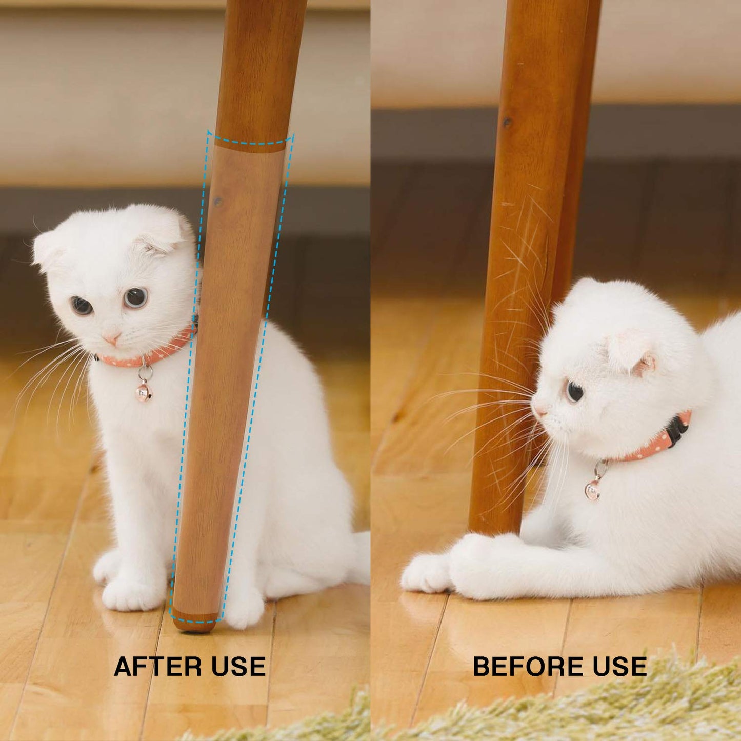 Cat Scratcher Sofa Scraper Tape Scratching Post Furniture Protection Couch Guard Protector Cover Deterrent Pad Carpet for Pet