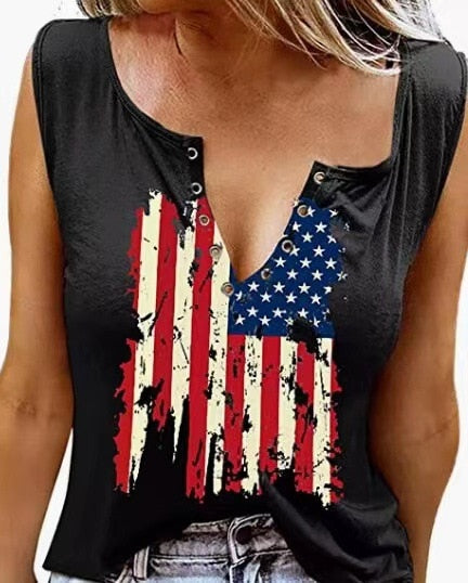 Tank Women&#39;s Vest Funny Letter Print V-neck Sleeveless T-shirt Camiseta Sin Mangas Sexy Para Mujer майка без рукавов Korean Tank