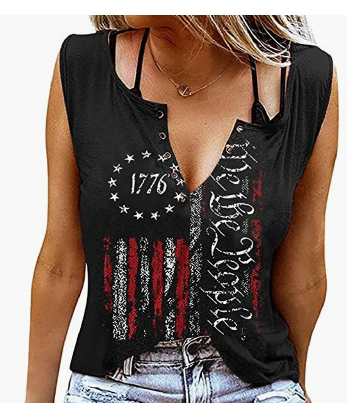 Tank Women&#39;s Vest Funny Letter Print V-neck Sleeveless T-shirt Camiseta Sin Mangas Sexy Para Mujer майка без рукавов Korean Tank