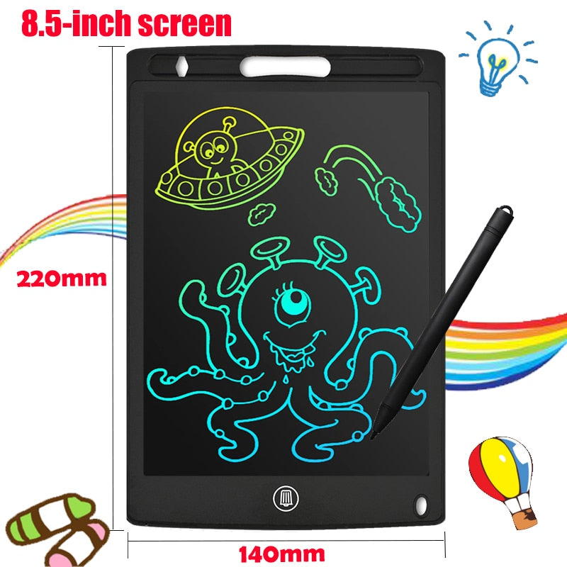 8.5/10/12inch Writing Tablet Drawing Board Children's Graffiti Sketchpad Toys Drawing Pad Lcd Kids Baby Toys Educational Toys