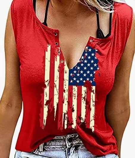 Tank Women&#39;s Vest Funny Letter Print V-neck Sleeveless T-shirt Camiseta Sin Mangas Sexy Para Mujer майка без рукавов Korean Tank