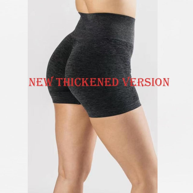 2022 Women High Waist Sport Shorts Seamless Workout Shorts Scrunch Butt Fitness Shorts Women's Sports Short Pants Gym Clothing