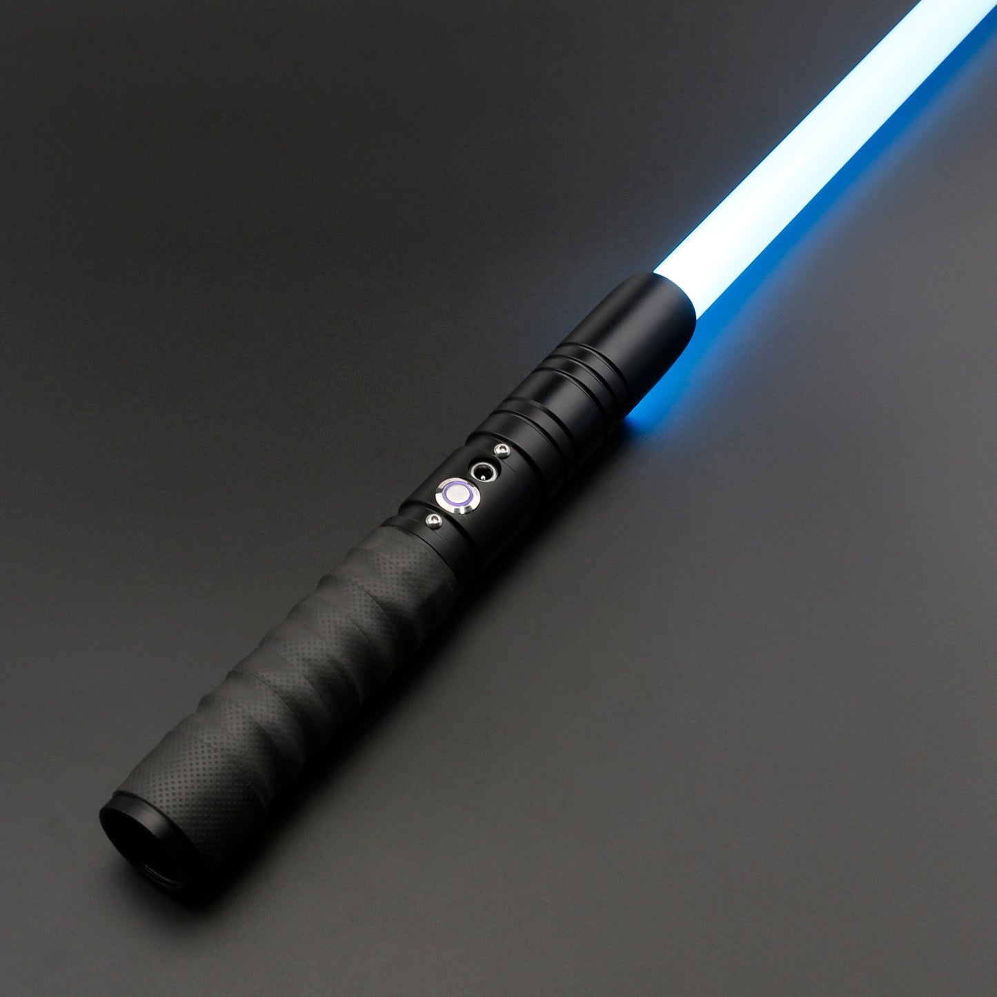 TXQSABER Heavy Dueling RGB / Neo Pixel Smooth Lightsaber colors Changing Metal Hilt Lock up Blaster Laser Jedi Sword Kids Toys