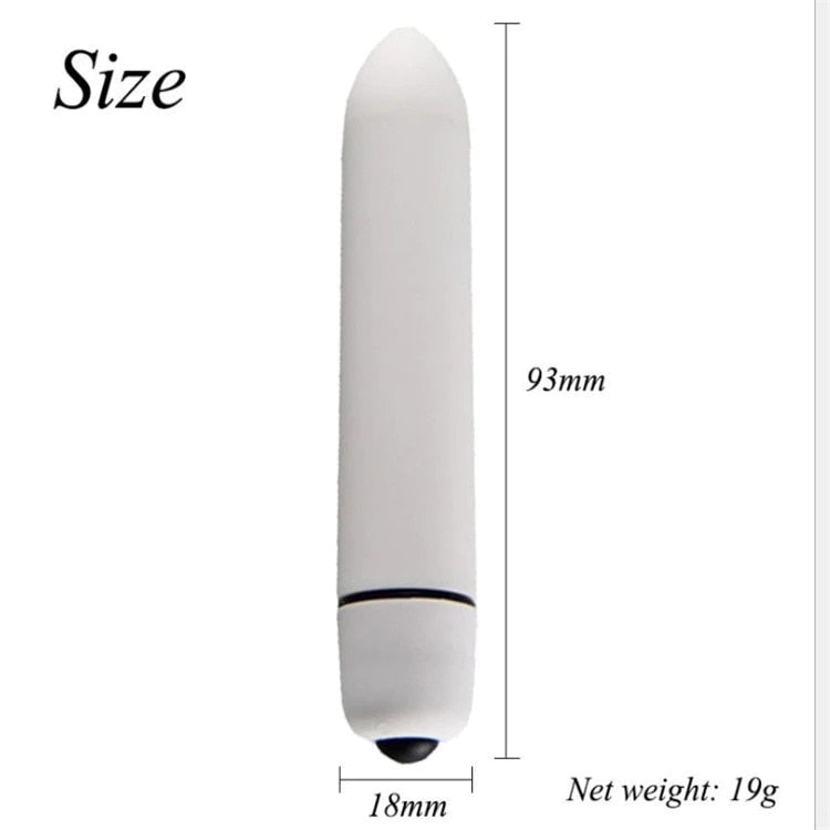 10 Speed Mini Bullet Vibrator G Spot Vibration Vagina Clitoris stimulator Dildo vibrator Adult sex Toys for women Masturbation