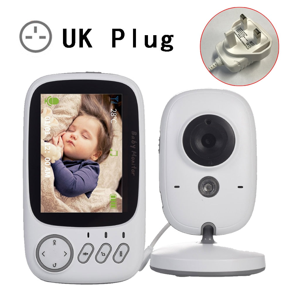 VB603 Baby Monitor With Camera 3.2 inch LCD Electronic Babysitter 2 Way Audio Talk Night Vision Video Nanny Radio Baby Camera