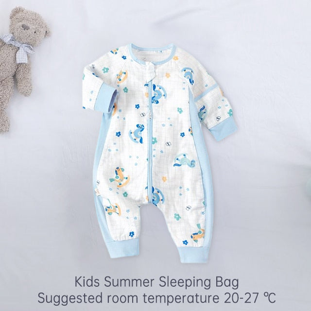 Baby Sleeping Bag Thickened Multi-layer Filled Cotton Blanket Newborn Warm Soft Pajamas Winter Baby Blanket For Baby 0-4 years