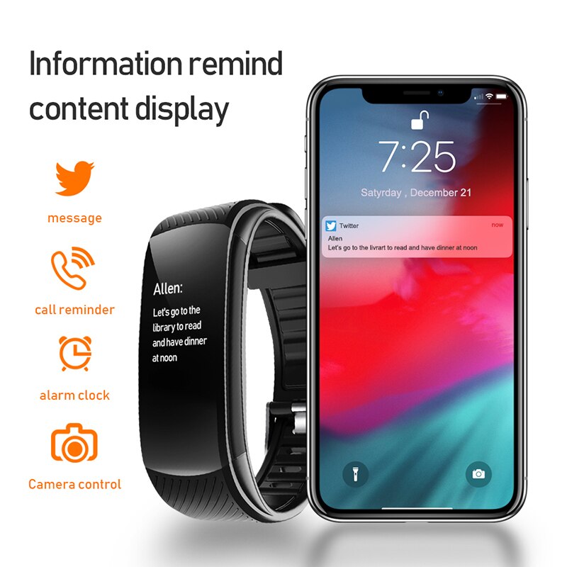 Smart Watch Men Women Fitness Tracker Bluetooth Waterproof Sport Smartwatch For Android iOS Heart Rate Monitor Electronic Clock