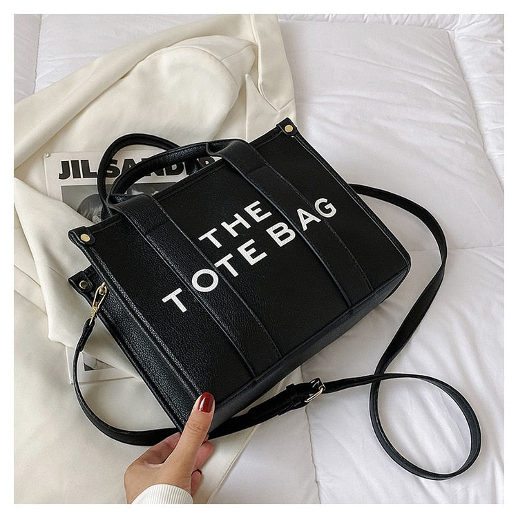 Luxury Designer Bag Tote Women Handbags Letter Shoulder Bags Brands Soft PU Shopper Purses Crossbody Bags for Women Clutch