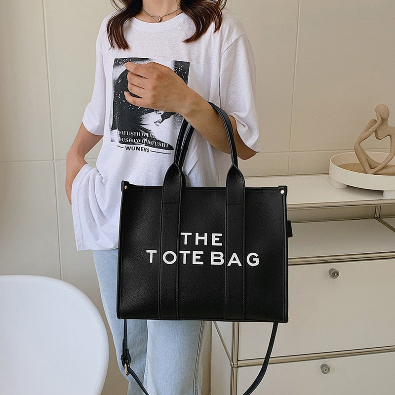 Luxury Designer Bag Tote Women Handbags Letter Shoulder Bags Brands Soft PU Shopper Purses Crossbody Bags for Women Clutch