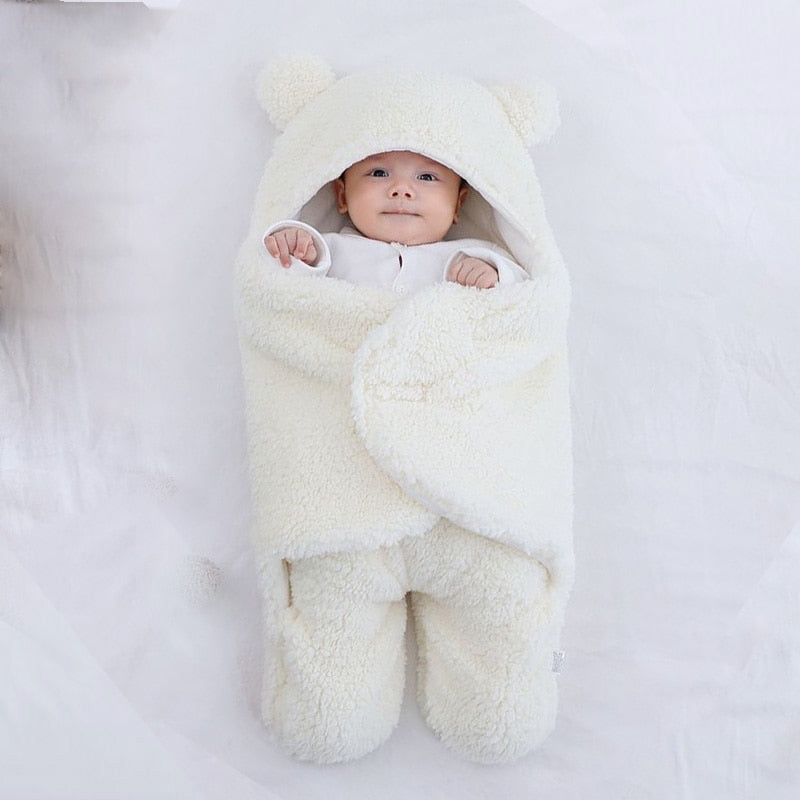 Baby Sleeping Bag Thickened Multi-layer Filled Cotton Blanket Newborn Warm Soft Pajamas Winter Baby Blanket For Baby 0-4 years