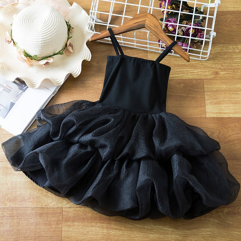 Summer Cute Girls Sequined Princess Dress Kids Sleeveless Tulle Clothes Children Birthday Party Vestido Kids Easter Tutu Costume