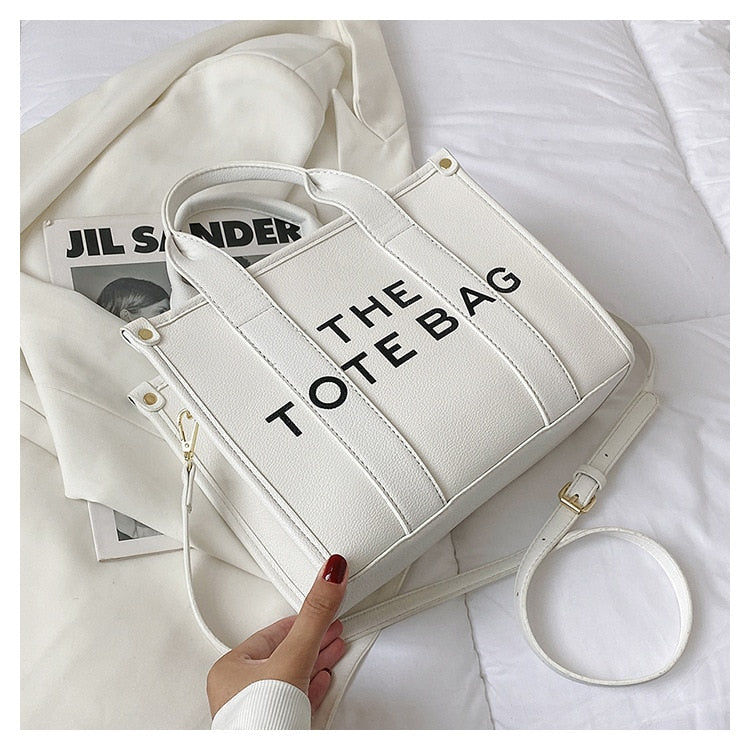 Luxury Designer Bag Tote Women Handbags Letter Shoulder Bags Brands Soft PU Shopper Purses Crossbody Bags for Women Clutch