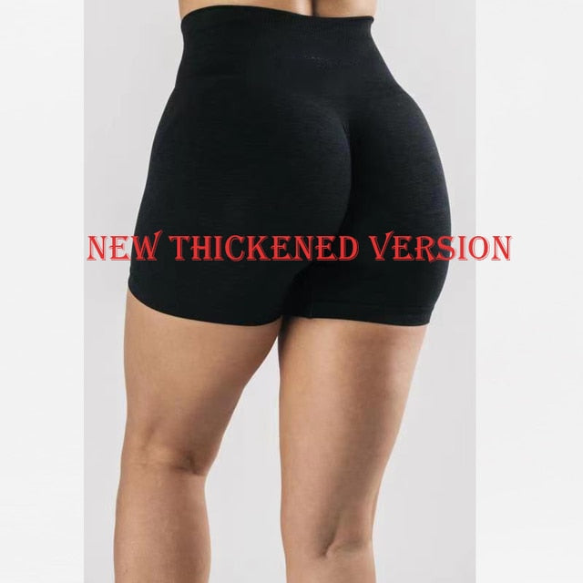 2022 Women High Waist Sport Shorts Seamless Workout Shorts Scrunch Butt Fitness Shorts Women's Sports Short Pants Gym Clothing