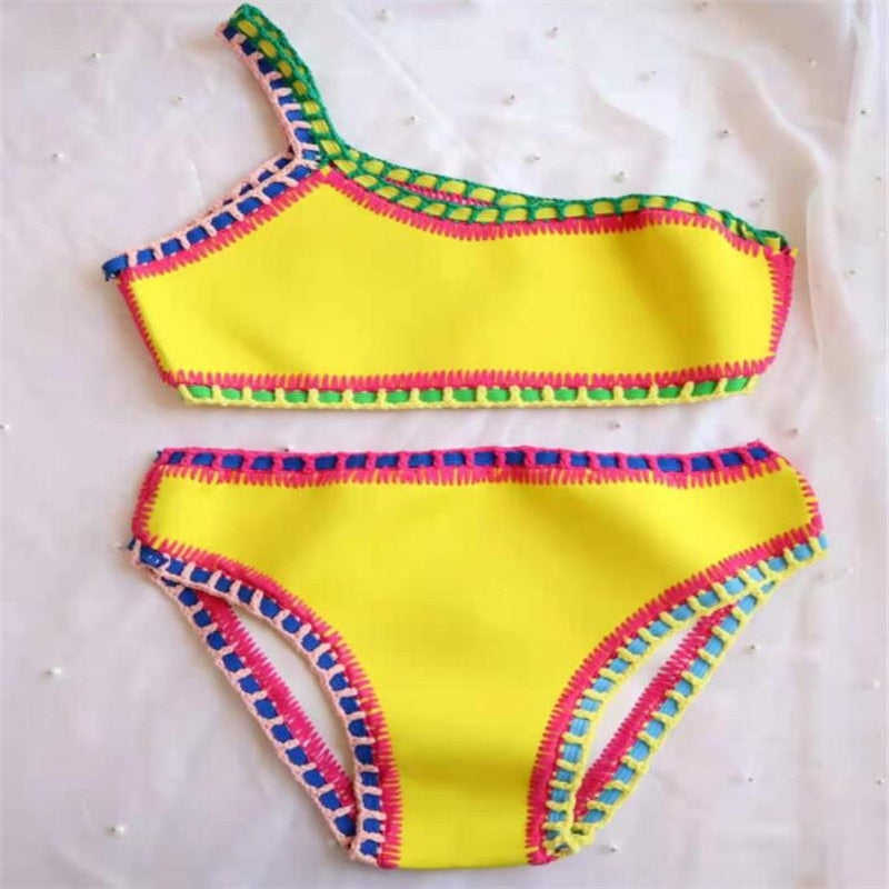 Sexy Bikinis Women Swimsuit Summer Neoprene Bikini Beach Wear Surf Biquini Female Swimwear Two Piece Brazilian Bathing Suit Hot