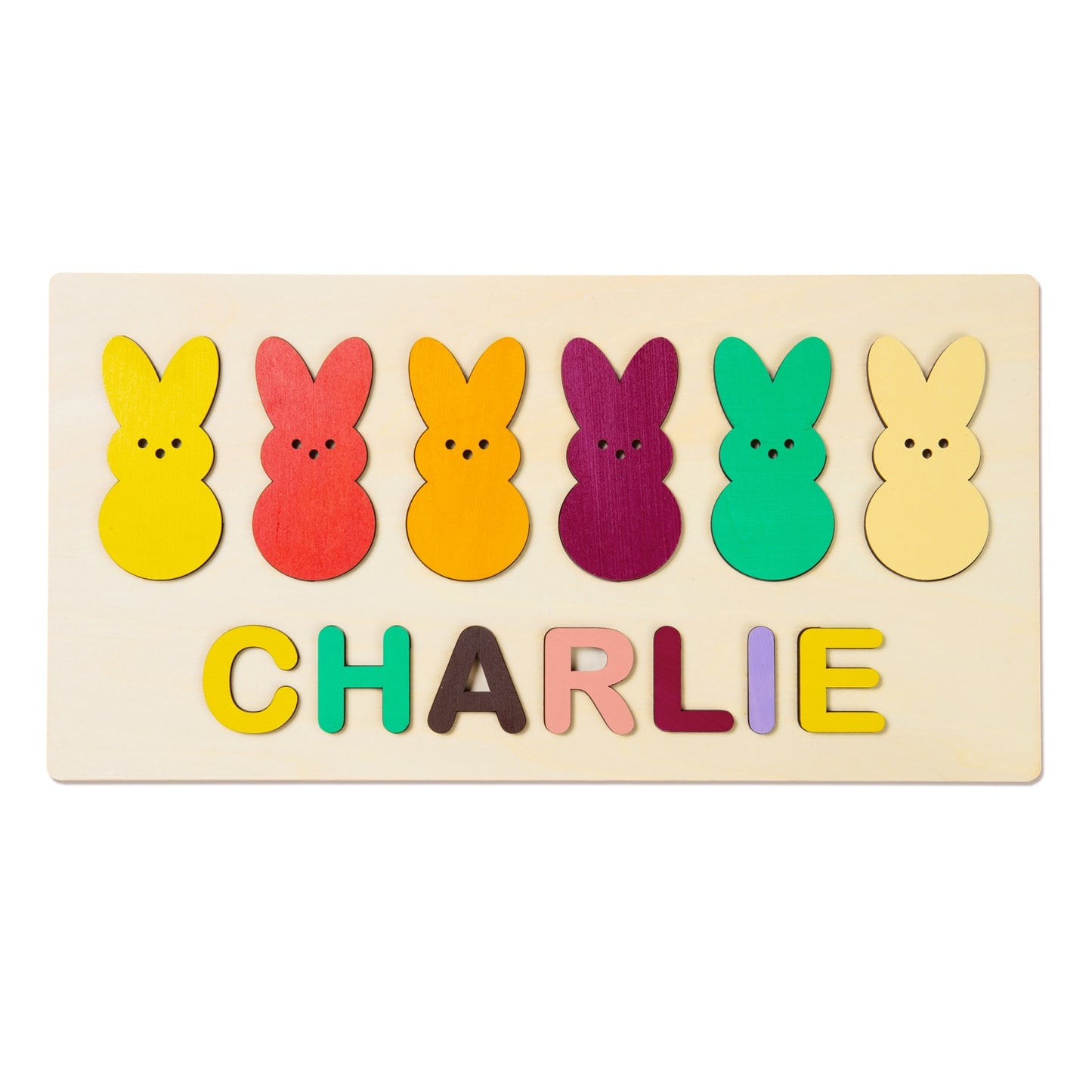 Personalized Wooden Name Puzzle Educational Toys For Toddlers Custom First Name Early Learning Gifts For Kids Baby Boy &amp;girl