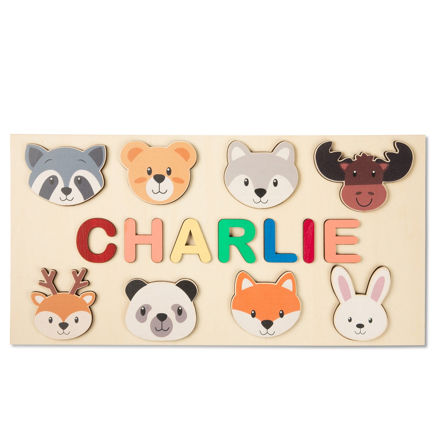 Personalized Wooden Name Puzzle Educational Toys For Toddlers Custom First Name Early Learning Gifts For Kids Baby Boy &amp;girl