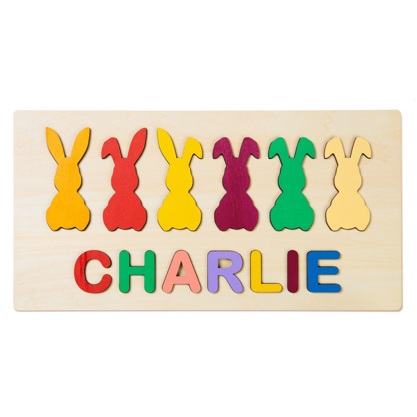 Personalized Wooden Name Puzzle Educational Toys For Toddlers Custom First Name Early Learning Gifts For Kids Baby Boy &amp;girl