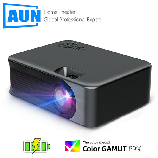 MINI Projector A30C Pro Smart TV WIFI Portable Home Theater Cinema Sync Android Phone Beamer LED Projectors for 4k Movie.