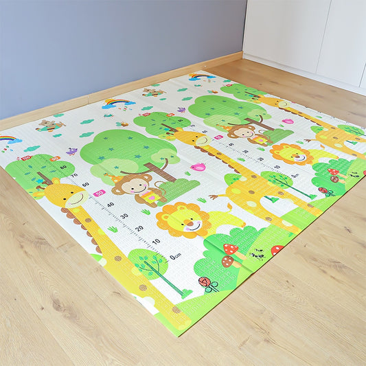 200x180cm Foldable Cartoon Baby Play Mat XPE Puzzle Children Mat Baby Climbing Pad Kids Rug Baby Games Mats Children Room  Toys