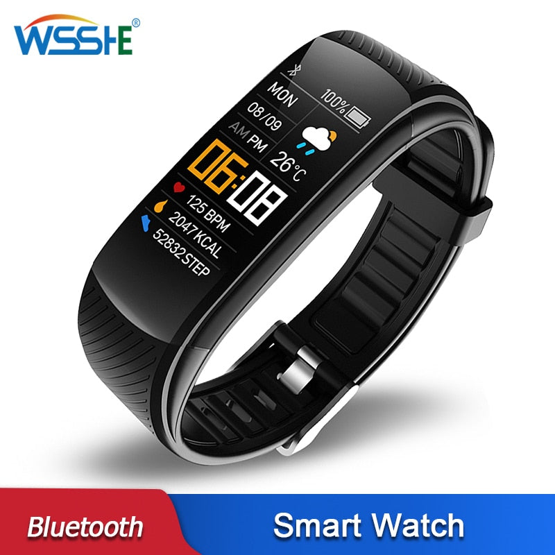 Smart Watch Men Women Fitness Tracker Bluetooth Waterproof Sport Smartwatch For Android iOS Heart Rate Monitor Electronic Clock