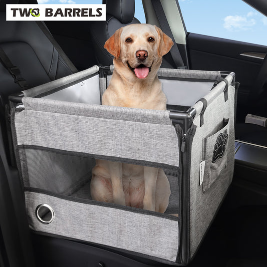 Car Pet Seat Stable Carriers Dog Accessories Safe Portable Puppy Travel Baskets Mesh Protector Waterproof Outdoor Pet Supplies